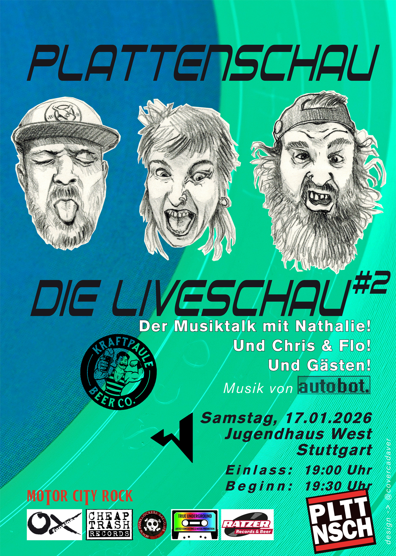 Veranstaltungsbild für PLATTENSCHAU - Die Liveschau #2